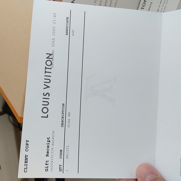 **SOLD**Louis Vuitton Alma BB damier ebene - Picture 8 of 14